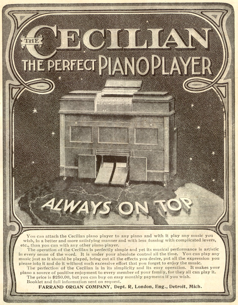 The Cecilian Piano Player