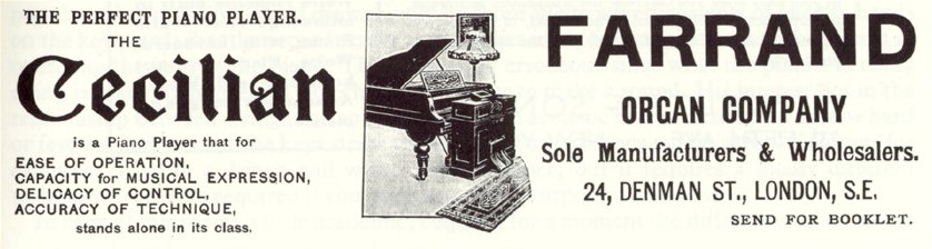 Cecilian piano player